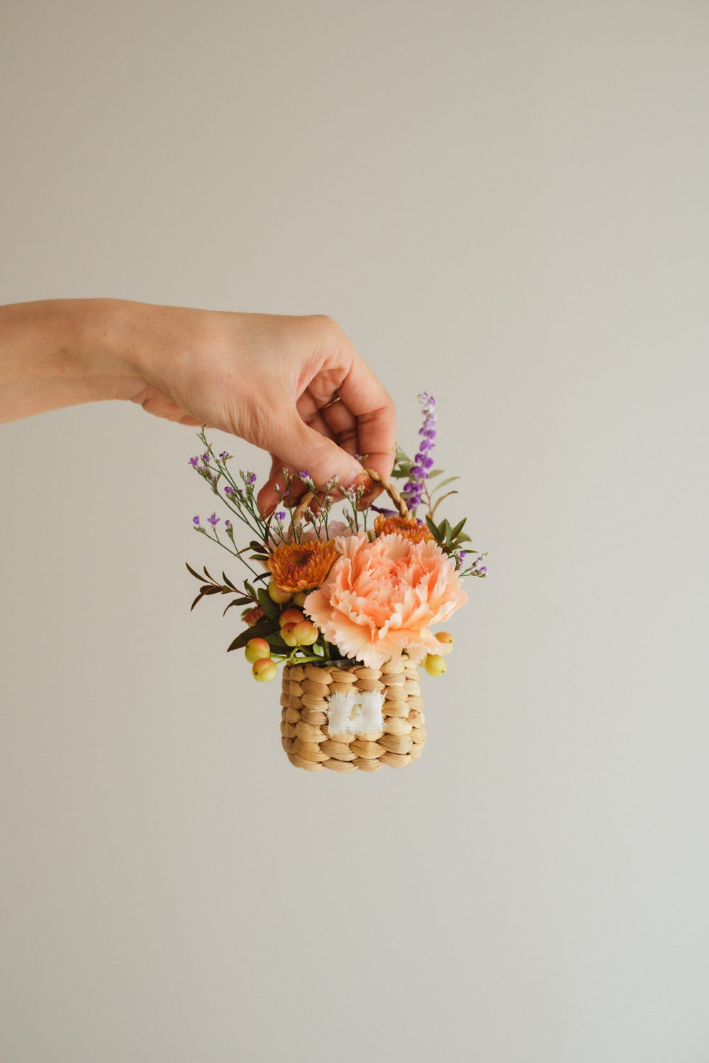 ◆10/4-11/30お届け限定◆Flower BAG No.3/フラワーバッグアレンジ ダリアチャーム/生花