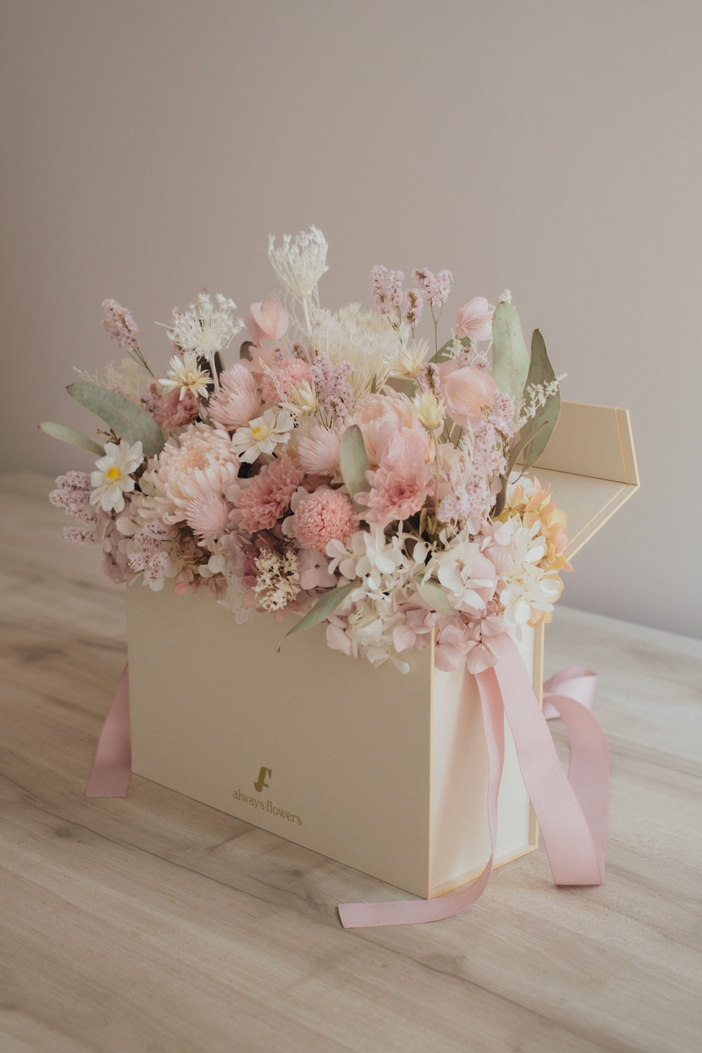 ◆NEW◆Flower BAG No.1/フラワーバッグアレンジ つむぎ/ドライ&プリザーブドフラワー