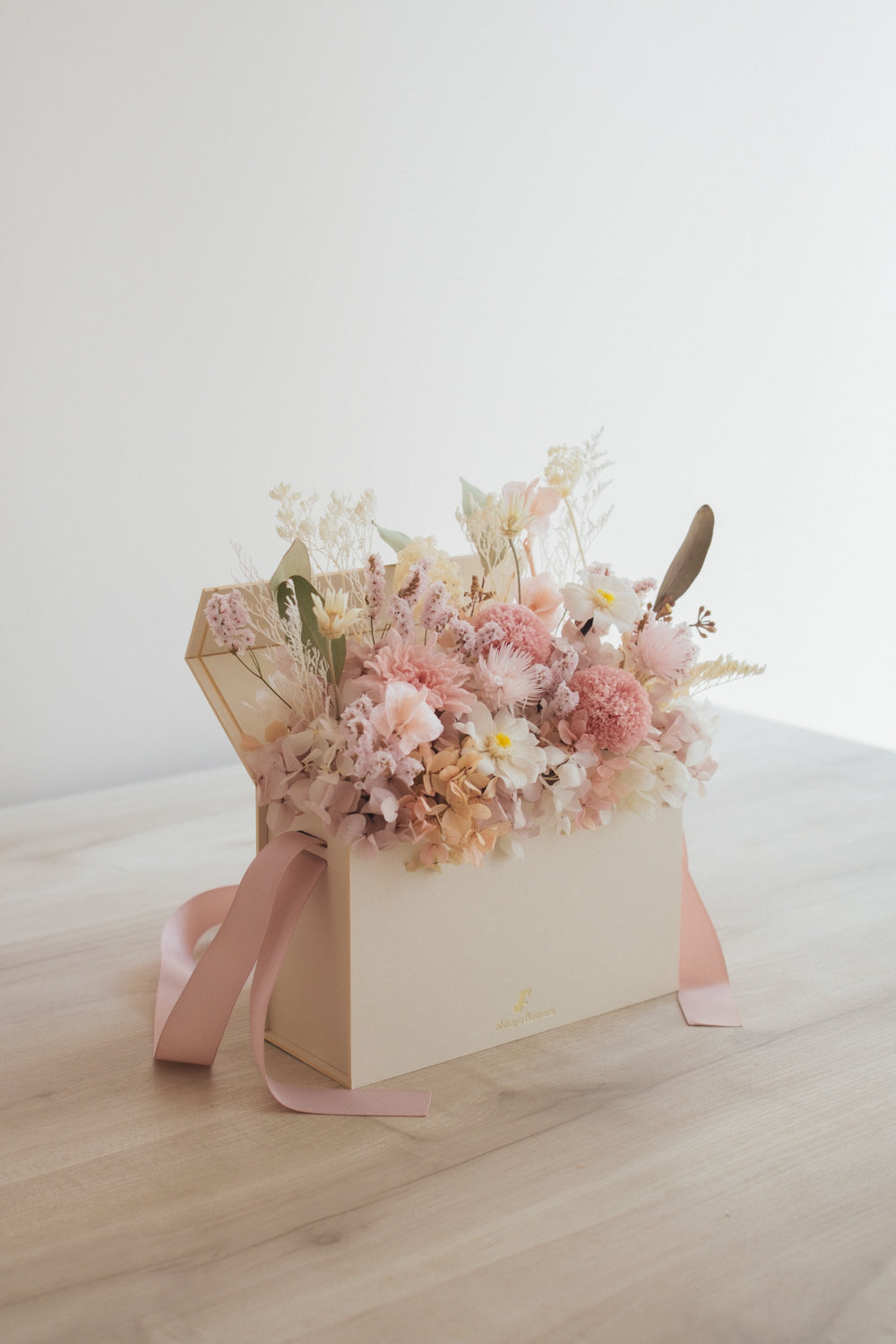 ◆NEW◆Flower BAG No.1/フラワーバッグアレンジ つむぎ/ドライ&プリザーブドフラワー