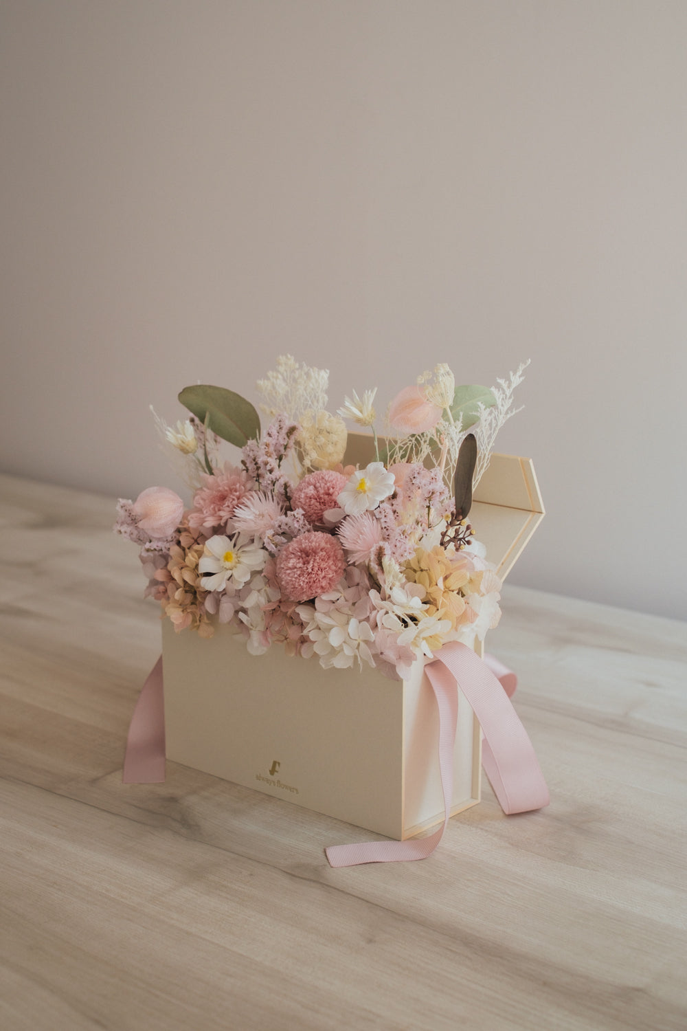 ◆NEW◆Flower BAG No.1/フラワーバッグアレンジ つむぎ/ドライ&プリザーブドフラワー