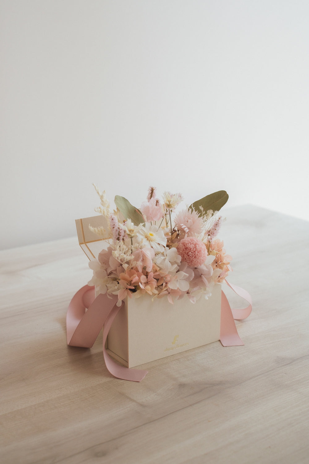 ◆NEW◆Flower BAG No.1/フラワーバッグアレンジ つむぎ/ドライ&プリザーブドフラワー