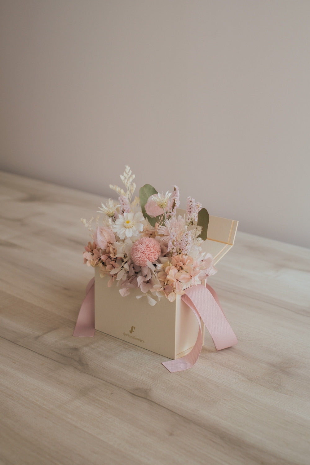 ◆NEW◆Flower BAG No.1/フラワーバッグアレンジ つむぎ/ドライ&プリザーブドフラワー