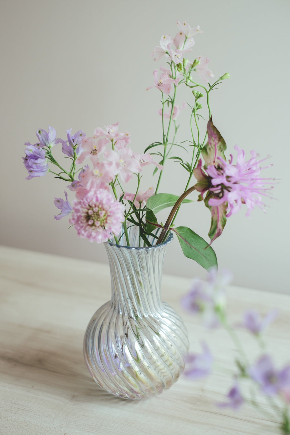 Flower Vase/花器・フラワーベース オーロラドレープ