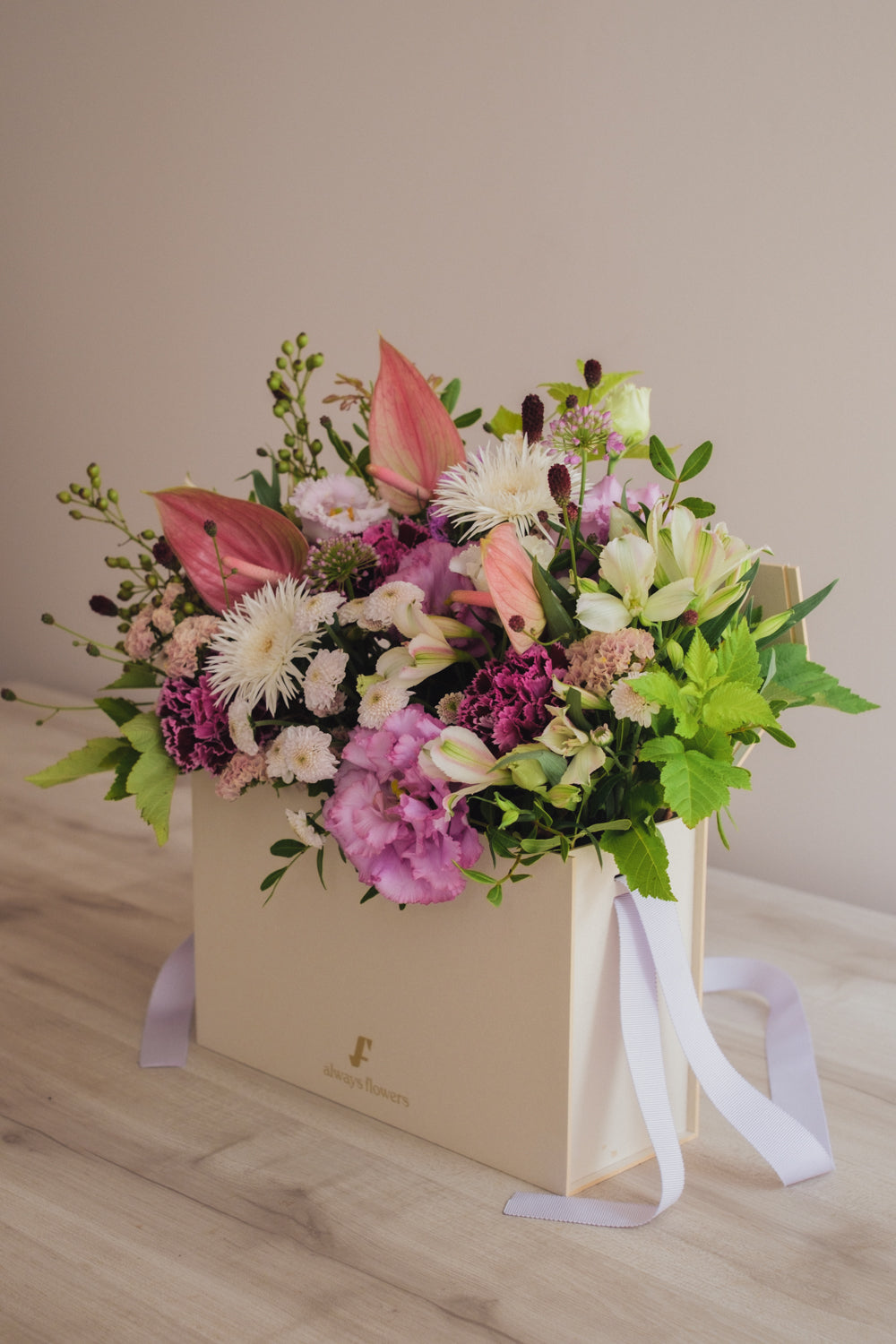 ◆8/27-10/31お届け限定◆Flower BAG No.1/フラワーバッグアレンジ ネイチャーリヴ/生花