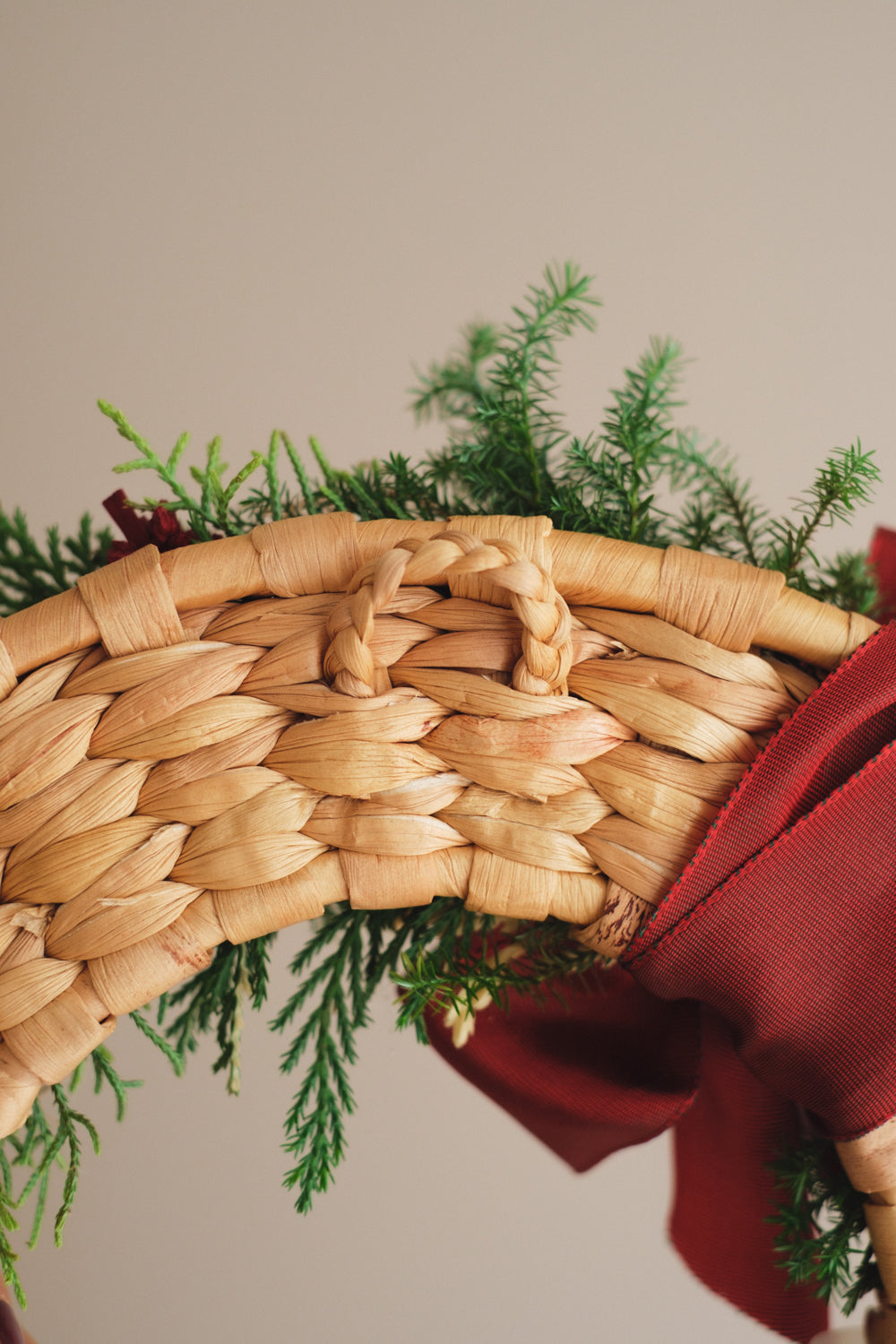 ◆11/26からお届け可能・クリスマス限定◆Disc Wreath/ディスクリース ポムノエル/生花