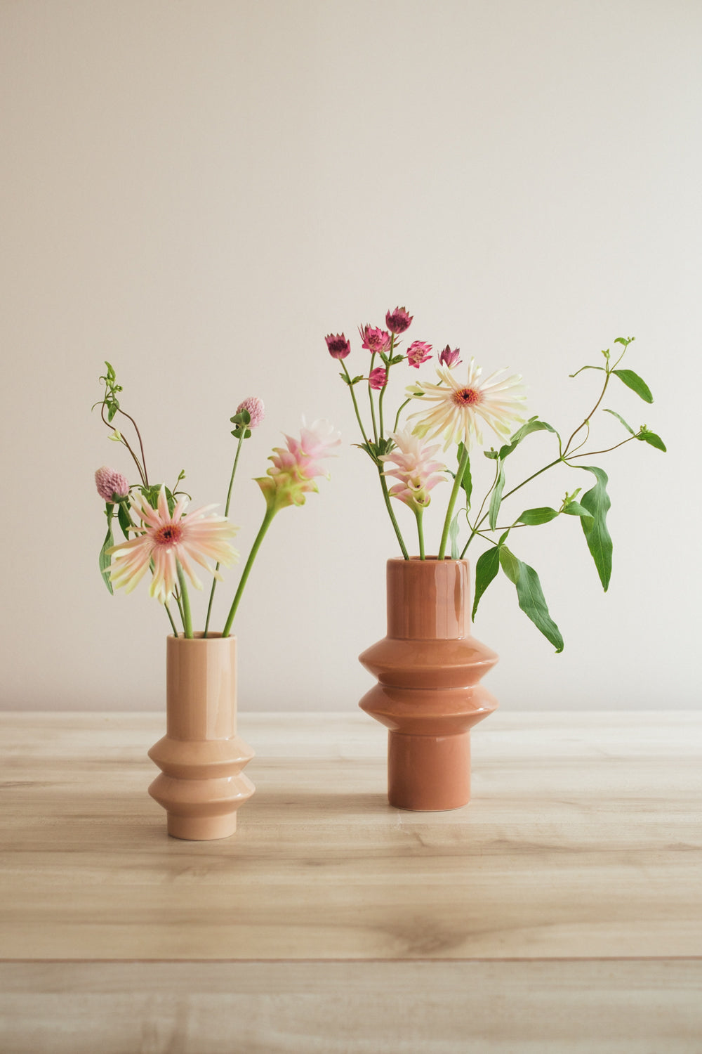 ◆NEW◆Flower Vase/花器・フラワーベース/トフィーラテ