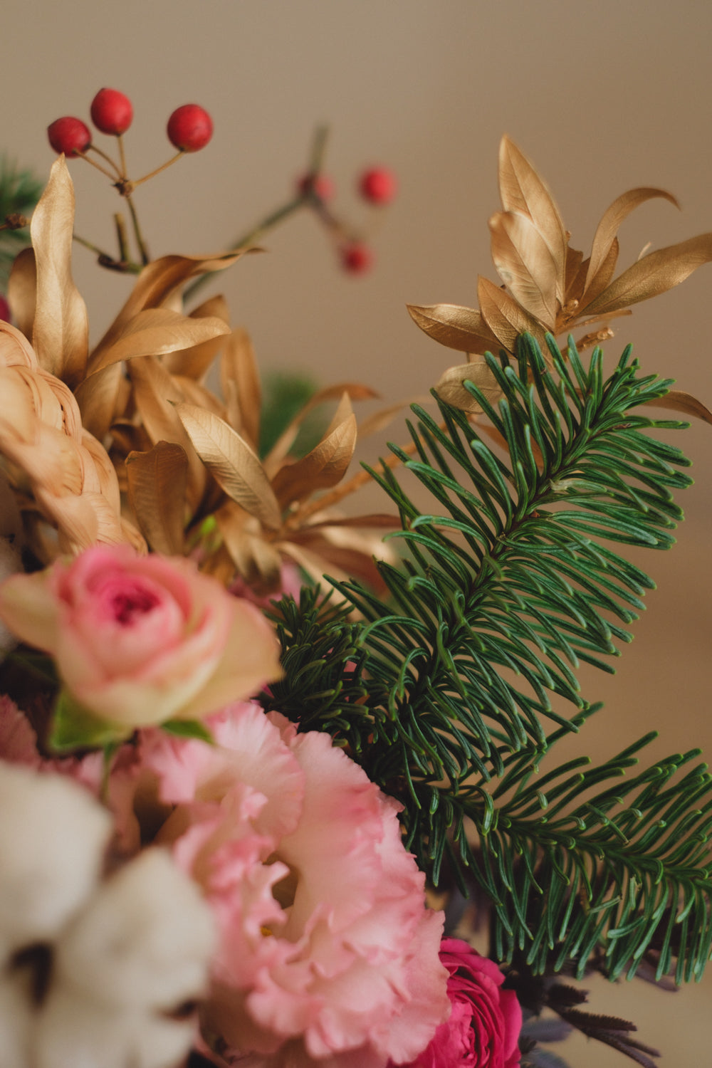 ◆11/29-12/26お届け限定◆Flower BAG No.3/フラワーバッグアレンジ ピンクジルコン/生花