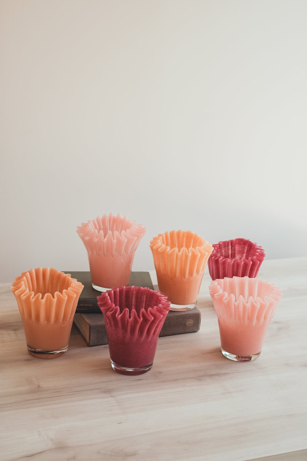 Flower Vase/花器・フラワーベース DES POTS/ワッフルベースグラス
