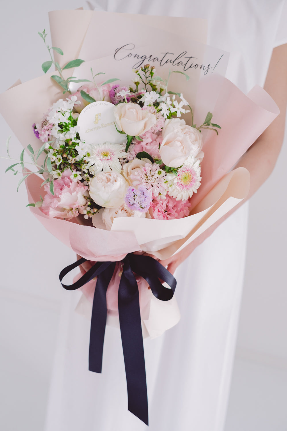 Message Bouquet/メッセージブーケ ピンク/生花・花束