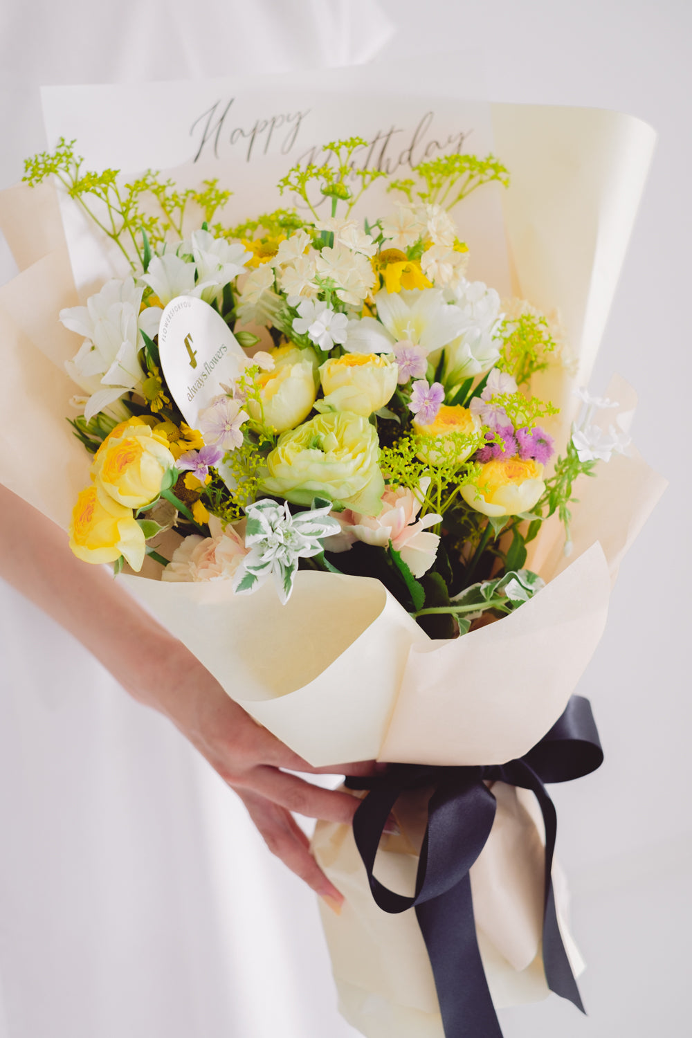 Message Bouquet/メッセージブーケ イエロー/生花・花束