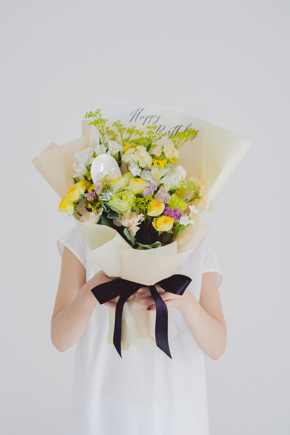 Message Bouquet/メッセージブーケ イエロー/生花・花束