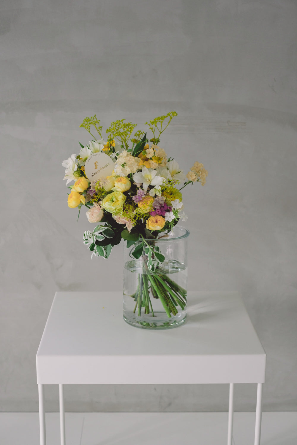 Message Bouquet/メッセージブーケ イエロー/生花・花束