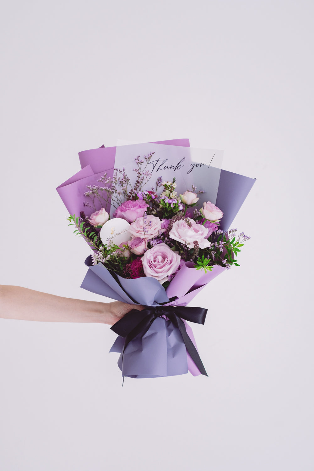 Message Bouquet/メッセージブーケ パープル/生花・花束