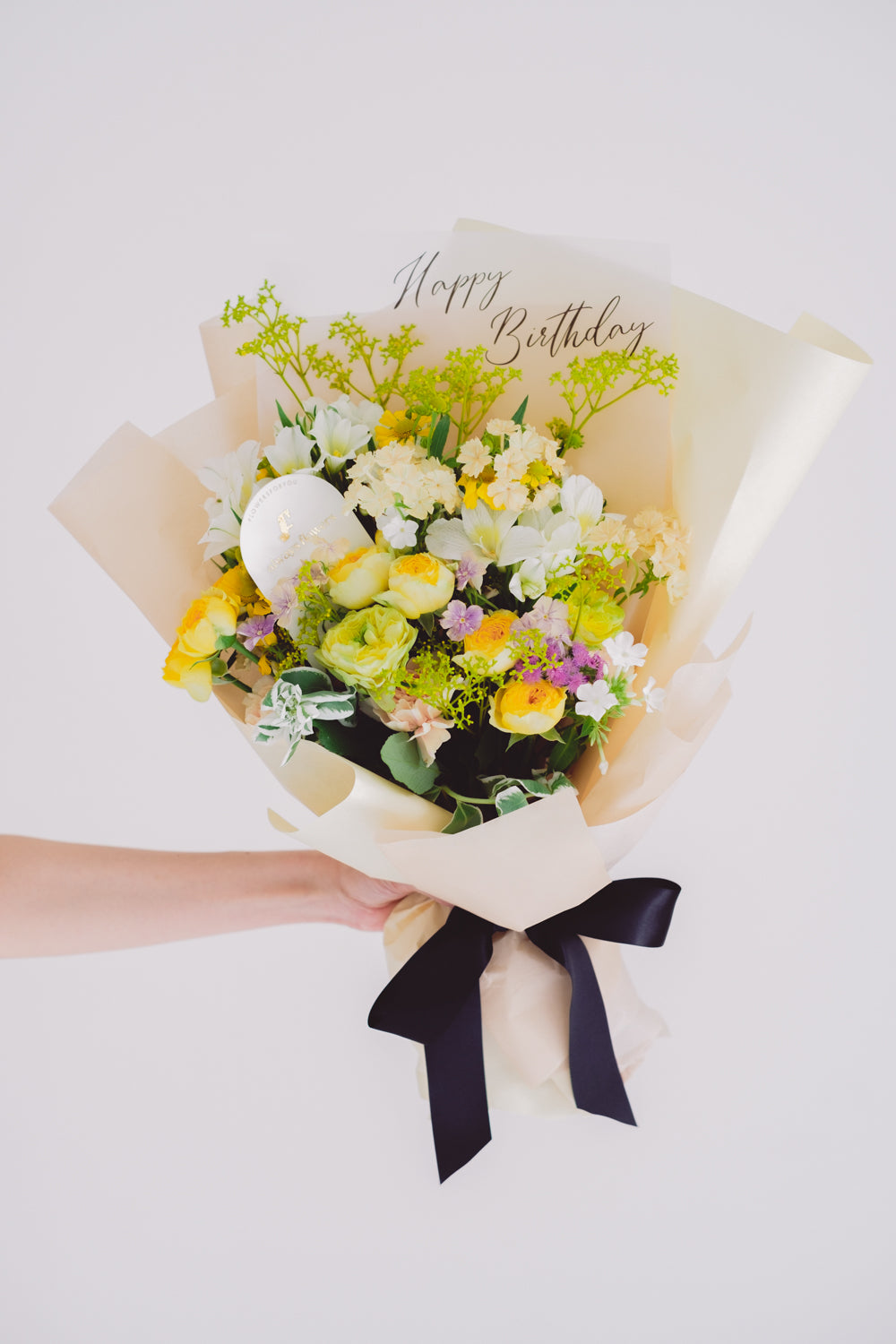 Message Bouquet/メッセージブーケ イエロー/生花・花束