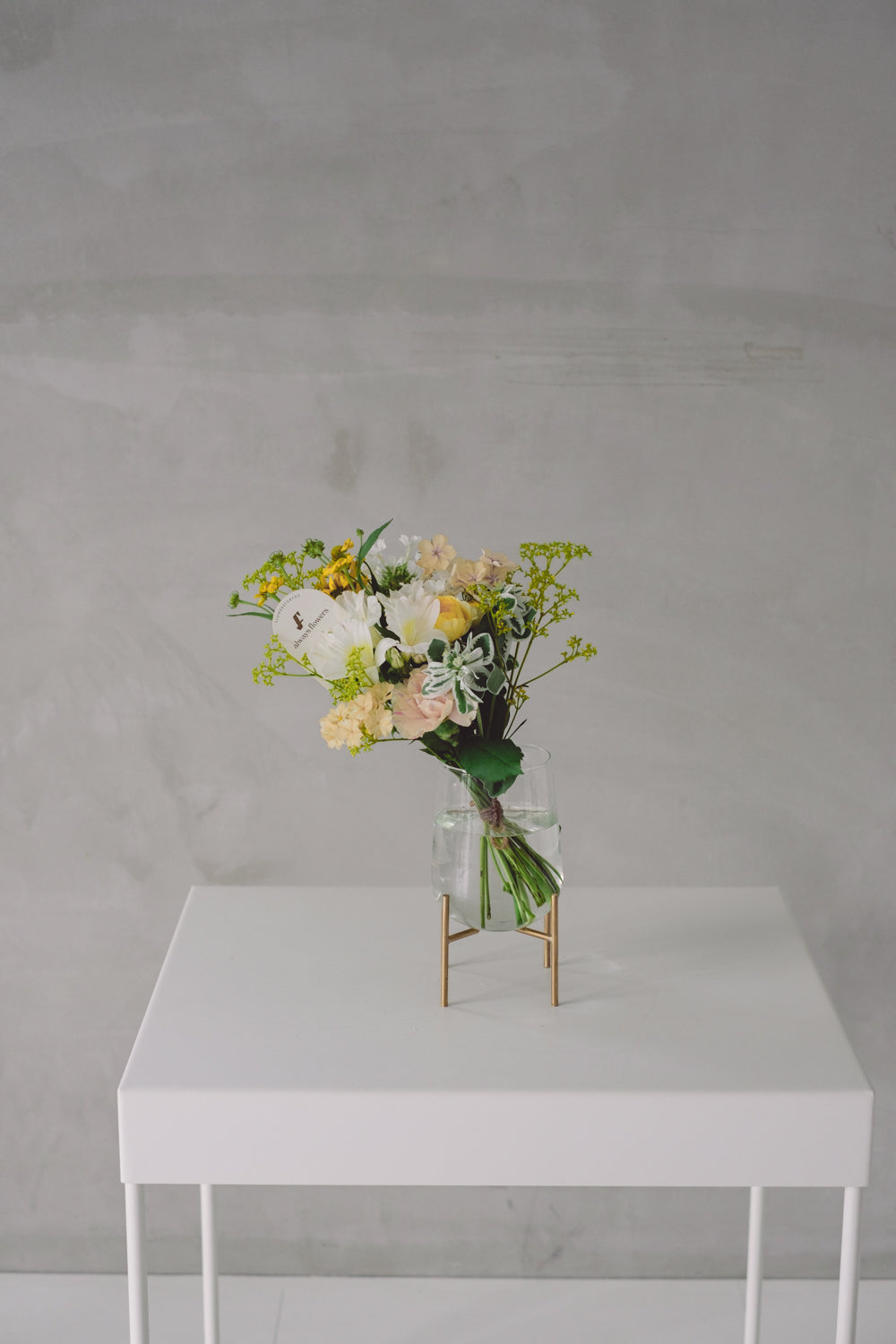 Message Bouquet/メッセージブーケ イエロー/生花・花束