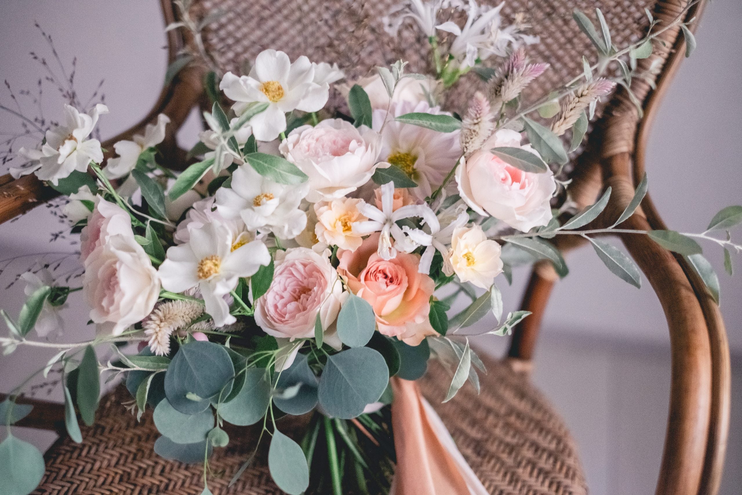 【エリア限定】Wedding Bouquet/オーダーデザインサンプル/ フレッシュフラワー/No.13