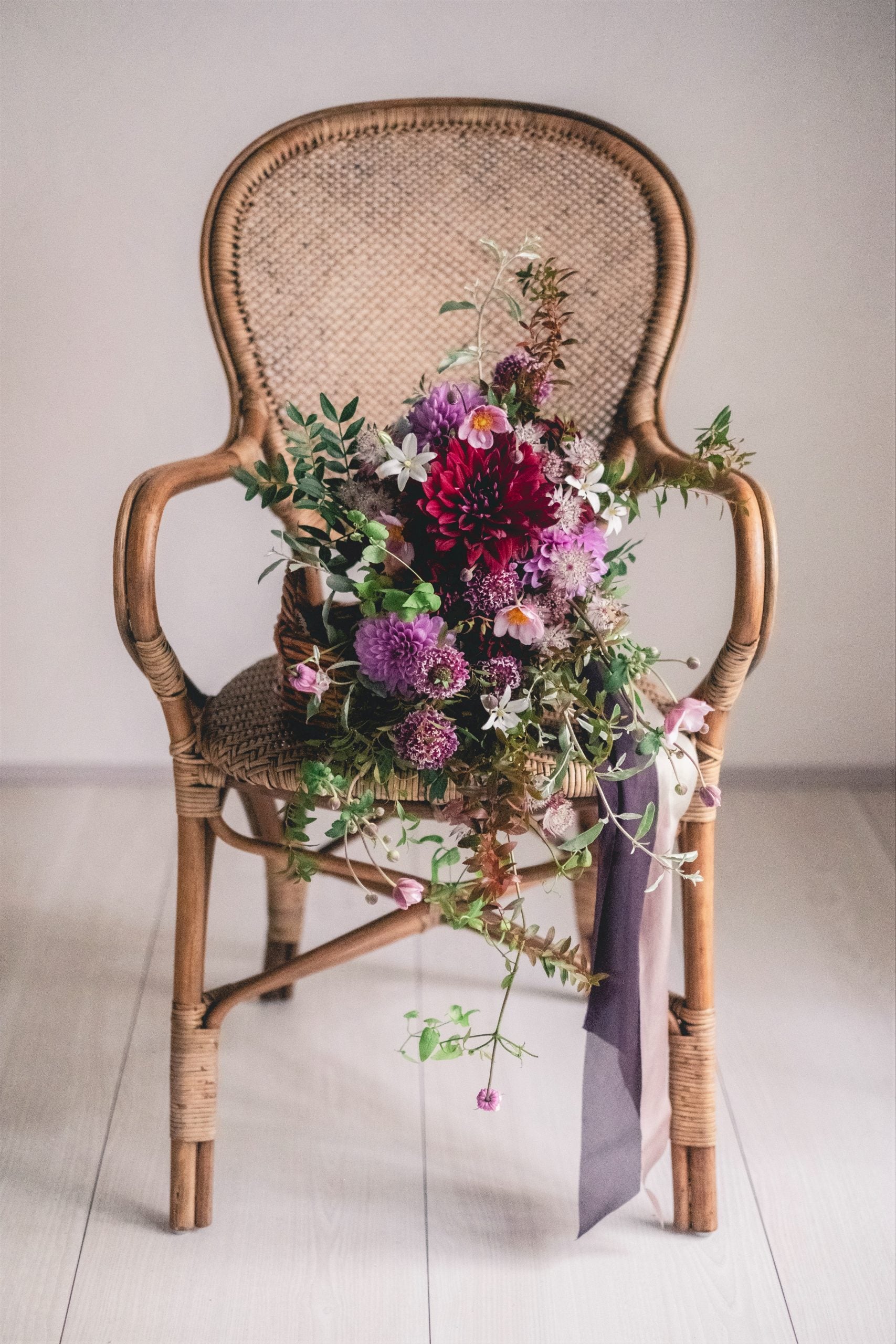 【エリア限定】Wedding Bouquet/オーダーデザインサンプル/ フレッシュフラワー/No.5