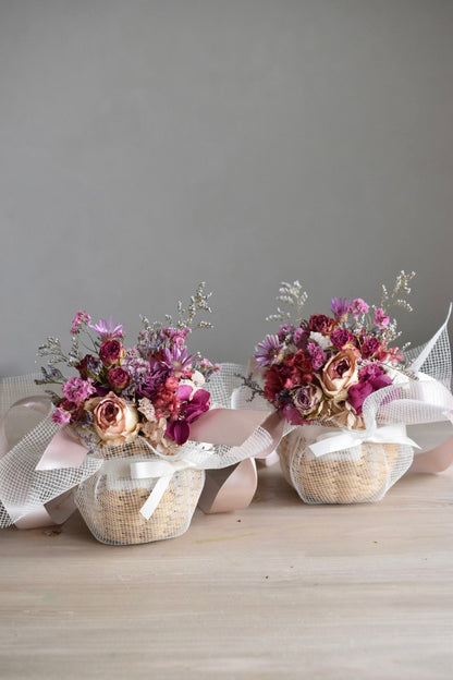 Flower BAG No.2 ／カゴバッグ　ラッピング