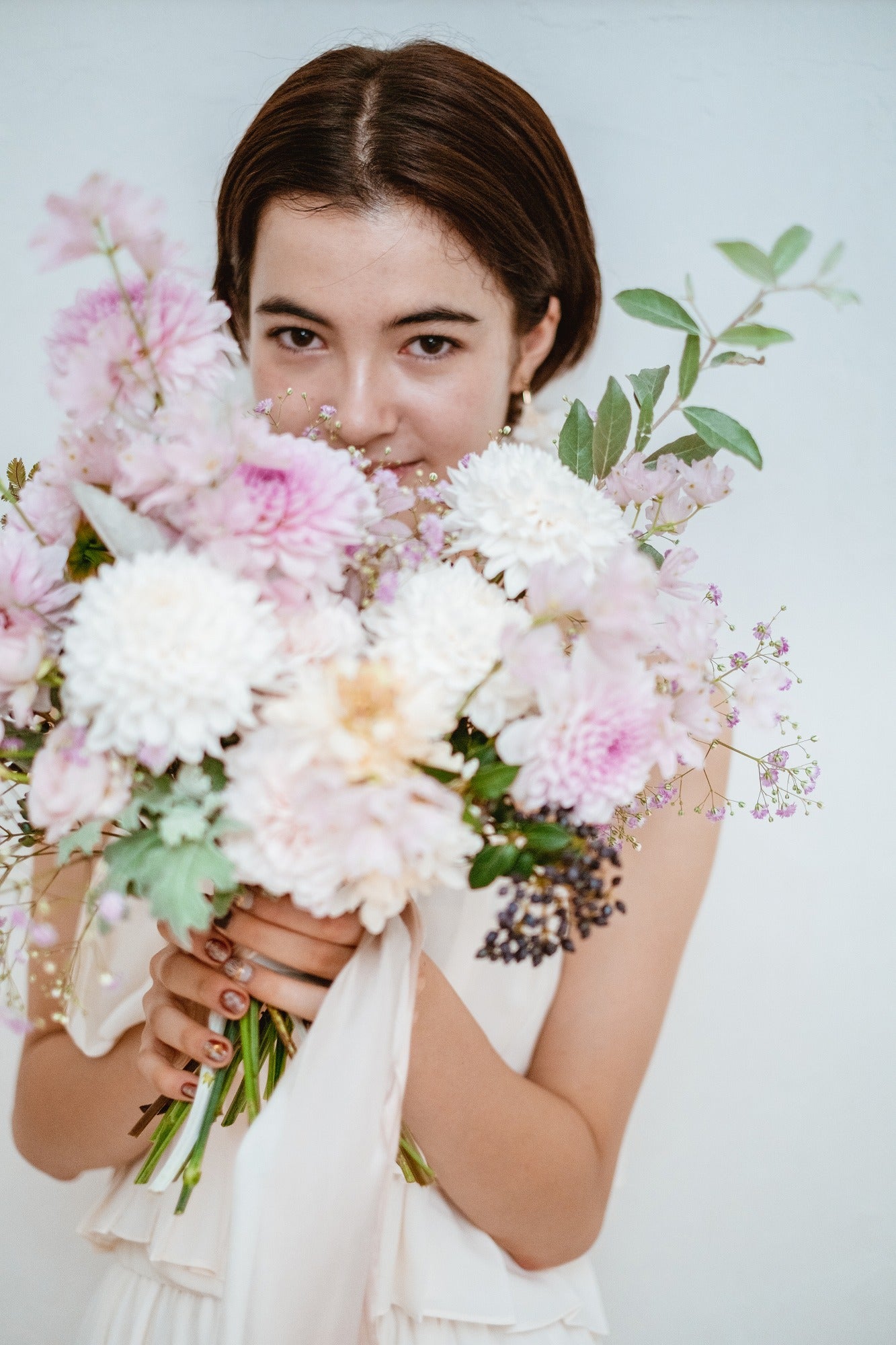 Fresh Flower Bouquet  FEMS　ホワイトマムのフレッシュフラワーブーケ／フェムズ