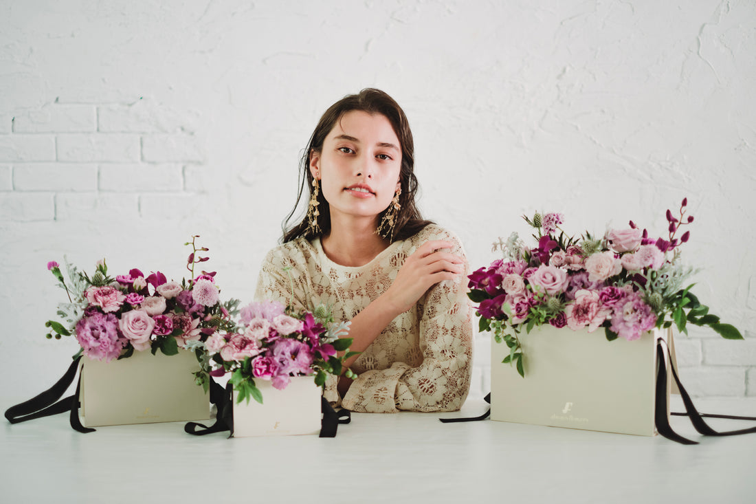 Y様専用◆Flower BAG No.1/フラワーバッグアレンジ オーダーカラー/生花