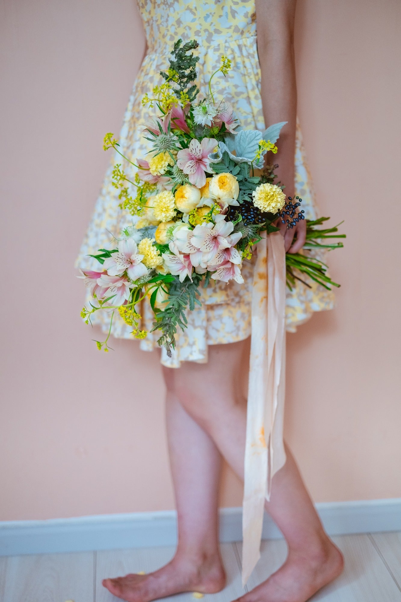 【エリア限定】Wedding Bouquet／オーダーデザインブーケサンプル／ フレッシュフラワー／