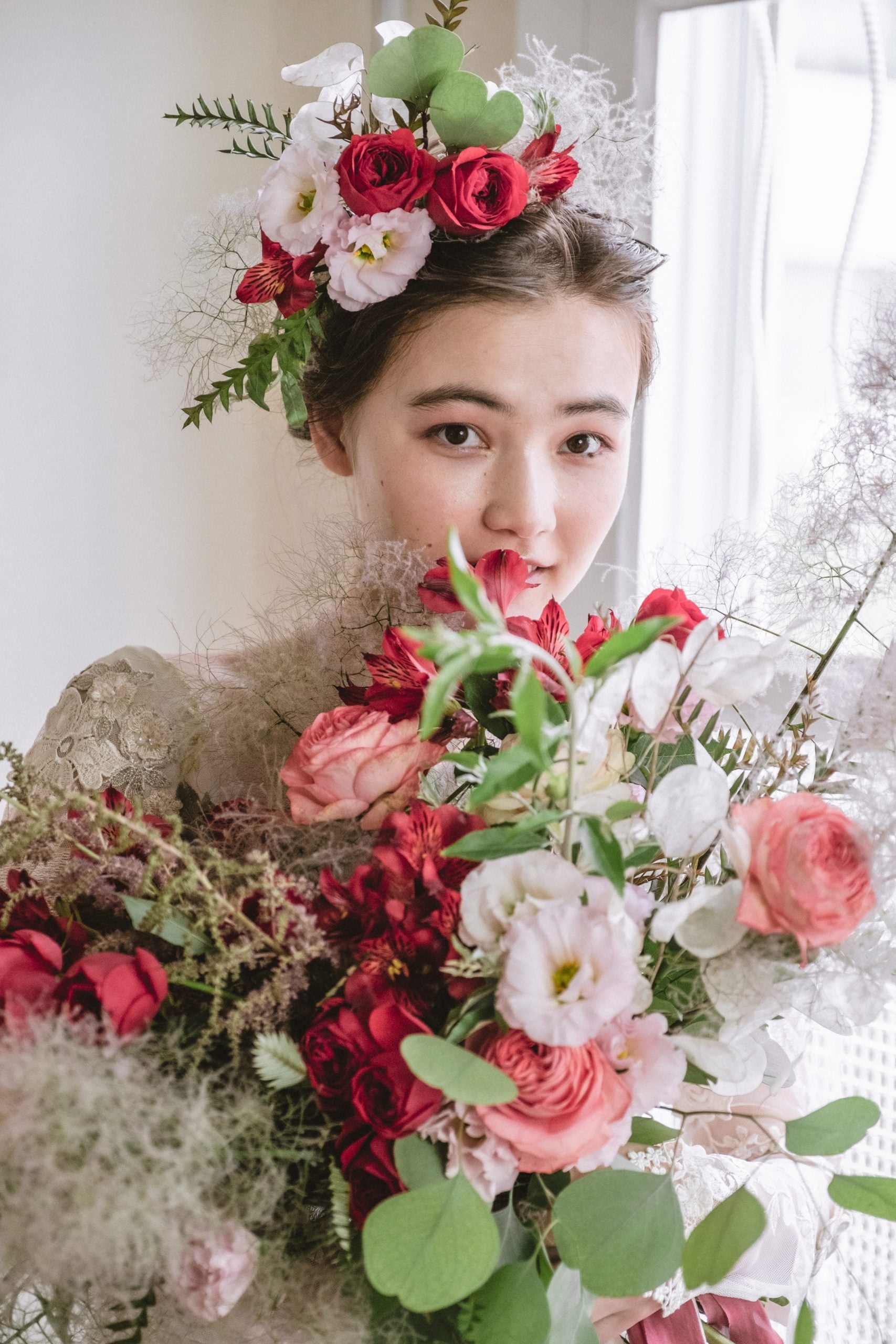 エリア限定】Wedding Bouquet／オーダーデザインサンプル／ フレッシュ 