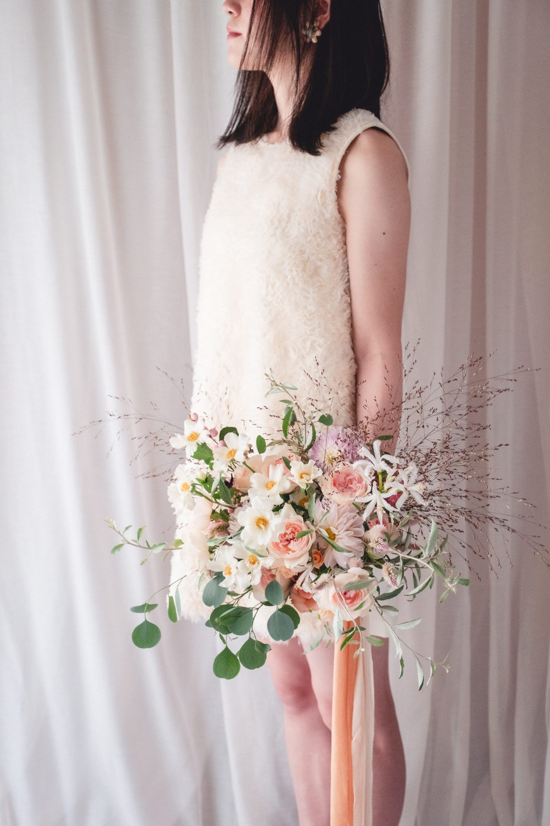 【エリア限定】Wedding Bouquet/オーダーデザインサンプル/ フレッシュフラワー/No.13