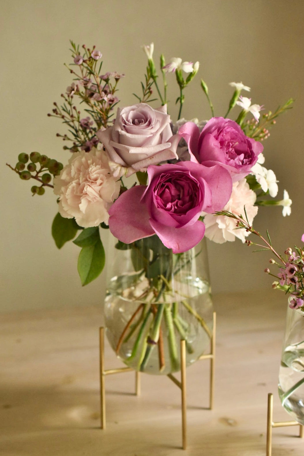 Flower Vase／花器・フラワーベース　ハイブラス