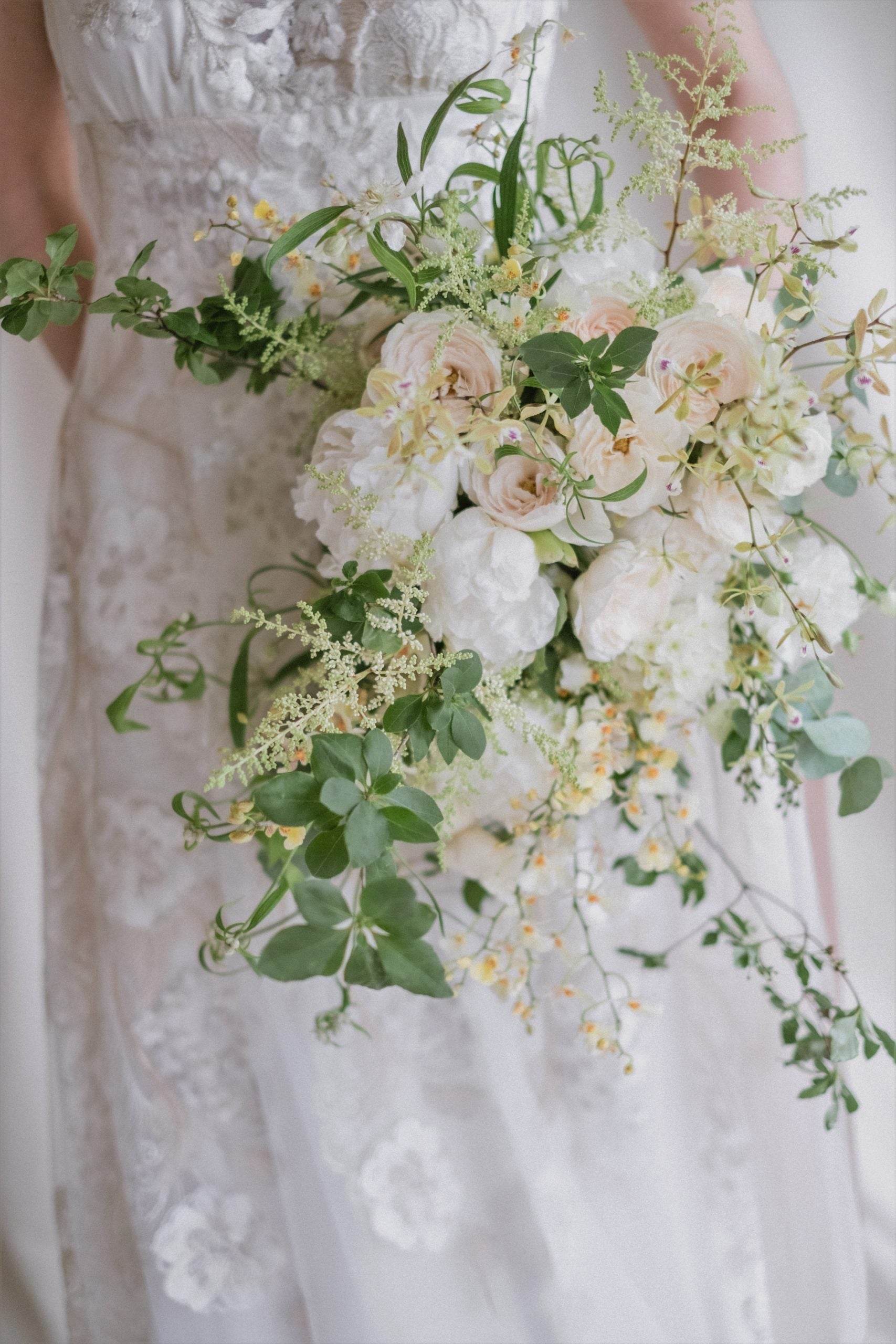 【エリア限定】Wedding Bouquet／オーダーデザインサンプル／ フレッシュフラワー／モアナチュラル