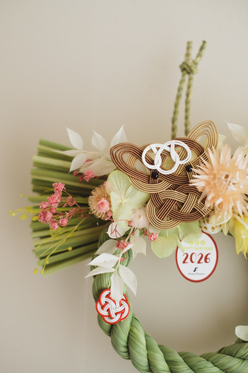 数量限定2026・SHIMEKAZARI◇しめ飾り OKAZARI MARU／ドライ