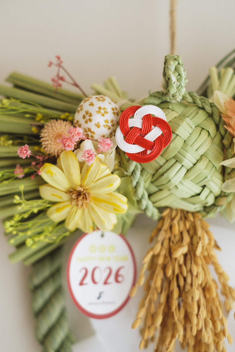 数量限定2026・SHIMEKAZARI◇しめ飾り OKAZARI MARU／ドライ