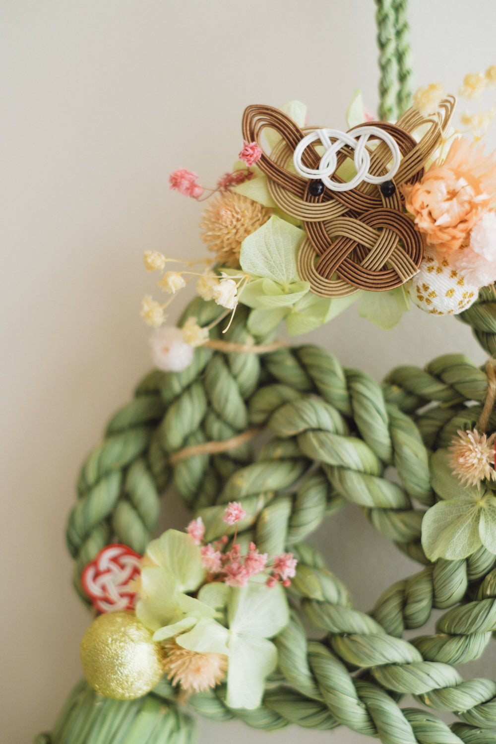 数量限定2026・SHIMEKAZARI◆しめ飾り　OKAZARI／ドライ＆プリザーブドフラワー