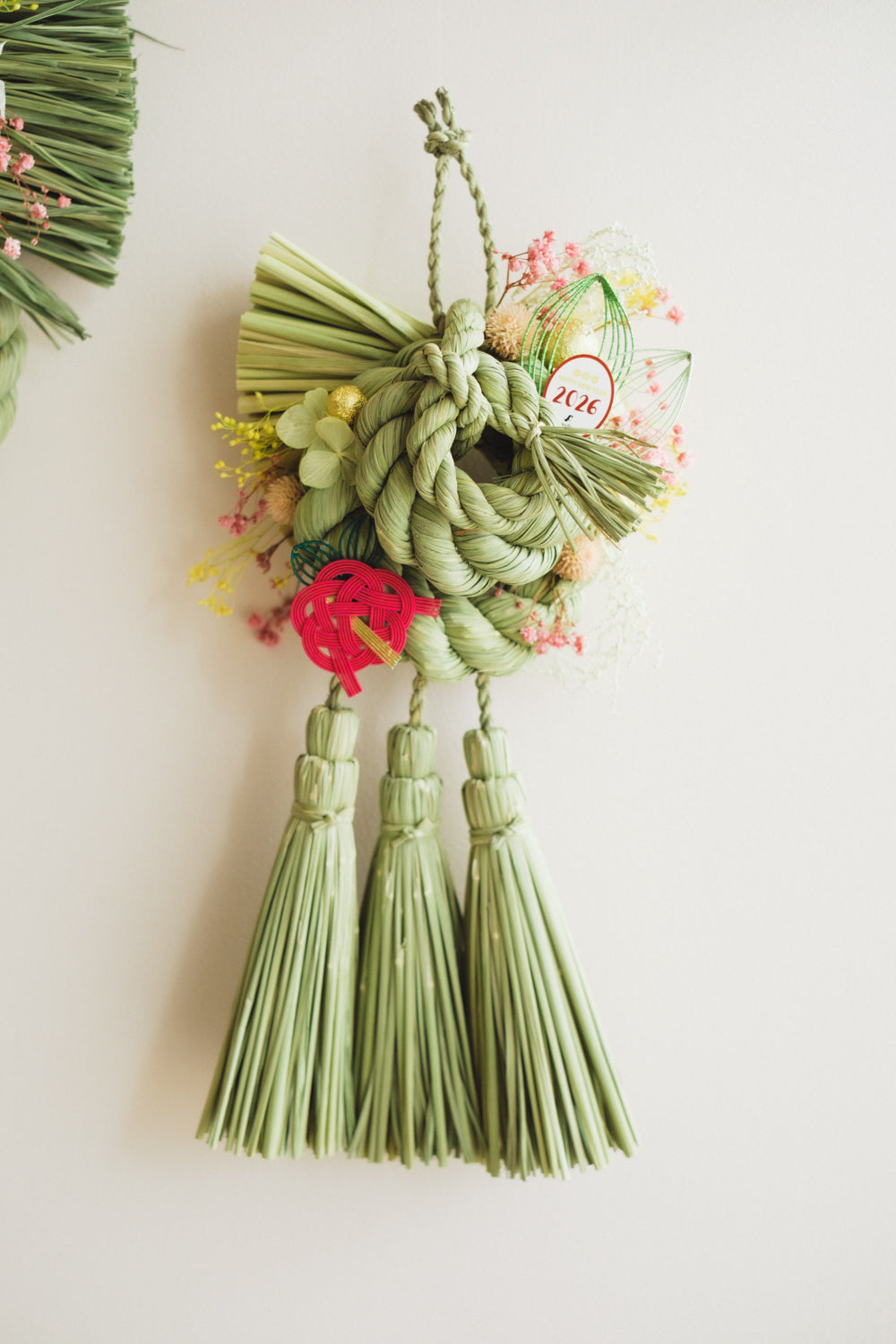 数量限定2026・SHIMEKAZARI◆しめ飾り　OKAZARI／ドライ＆プリザーブドフラワー