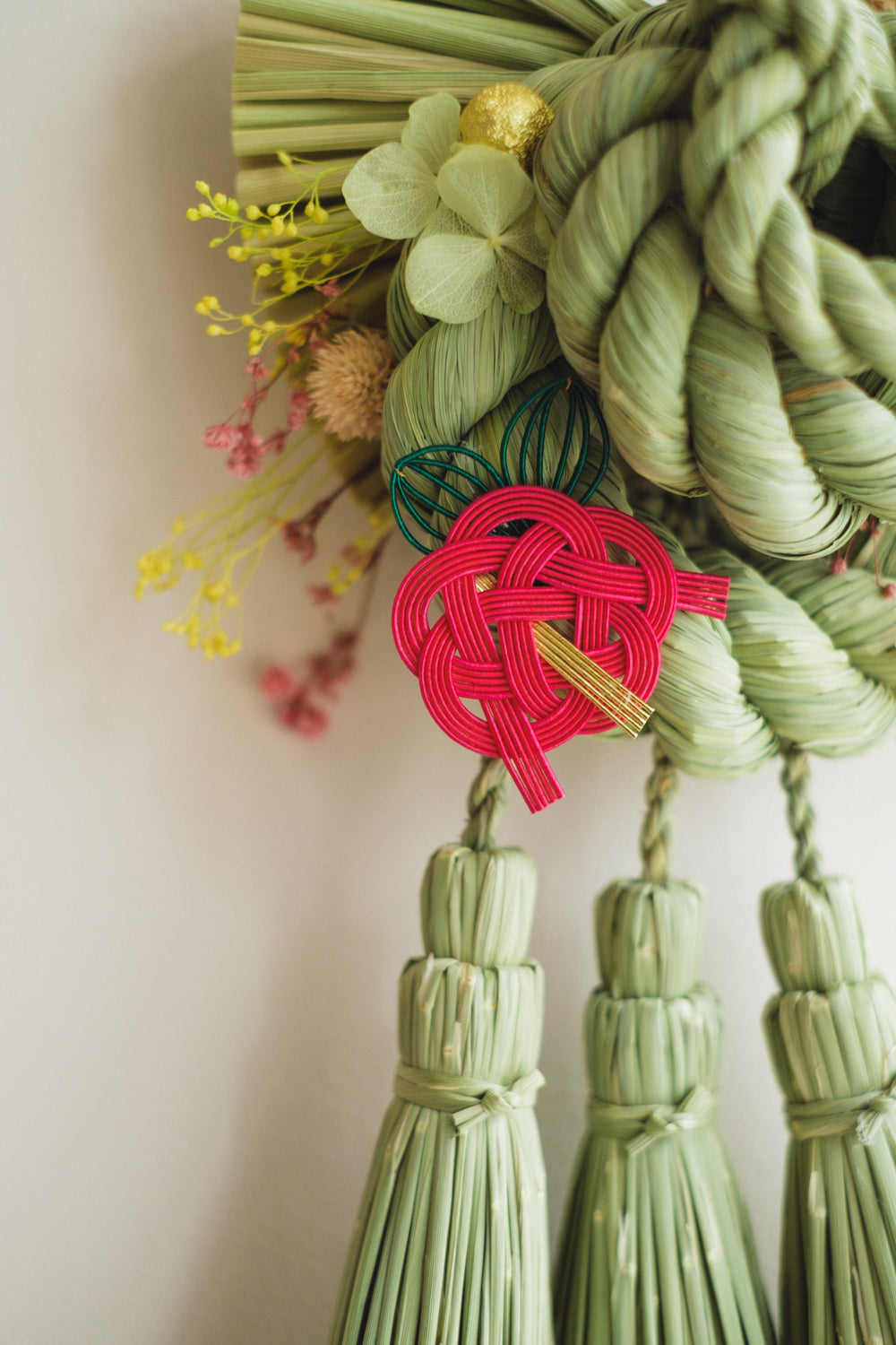 数量限定2026・SHIMEKAZARI◆しめ飾り　OKAZARI／ドライ＆プリザーブドフラワー