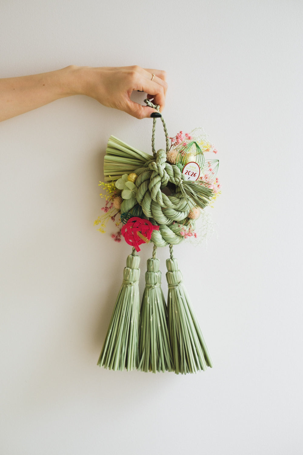 数量限定2026・SHIMEKAZARI◆しめ飾り　OKAZARI／ドライ＆プリザーブドフラワー