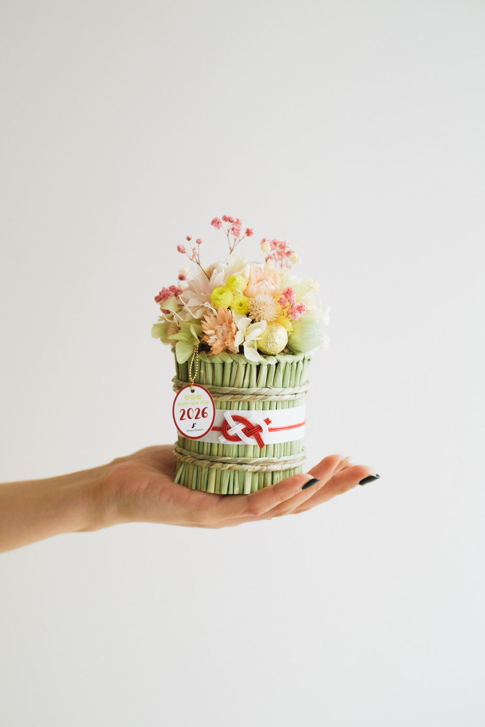 数量限定2026・SHIMEKAZARI◆しめ飾り　TARUOKAZARI／ドライ＆プリザーブドフラワー