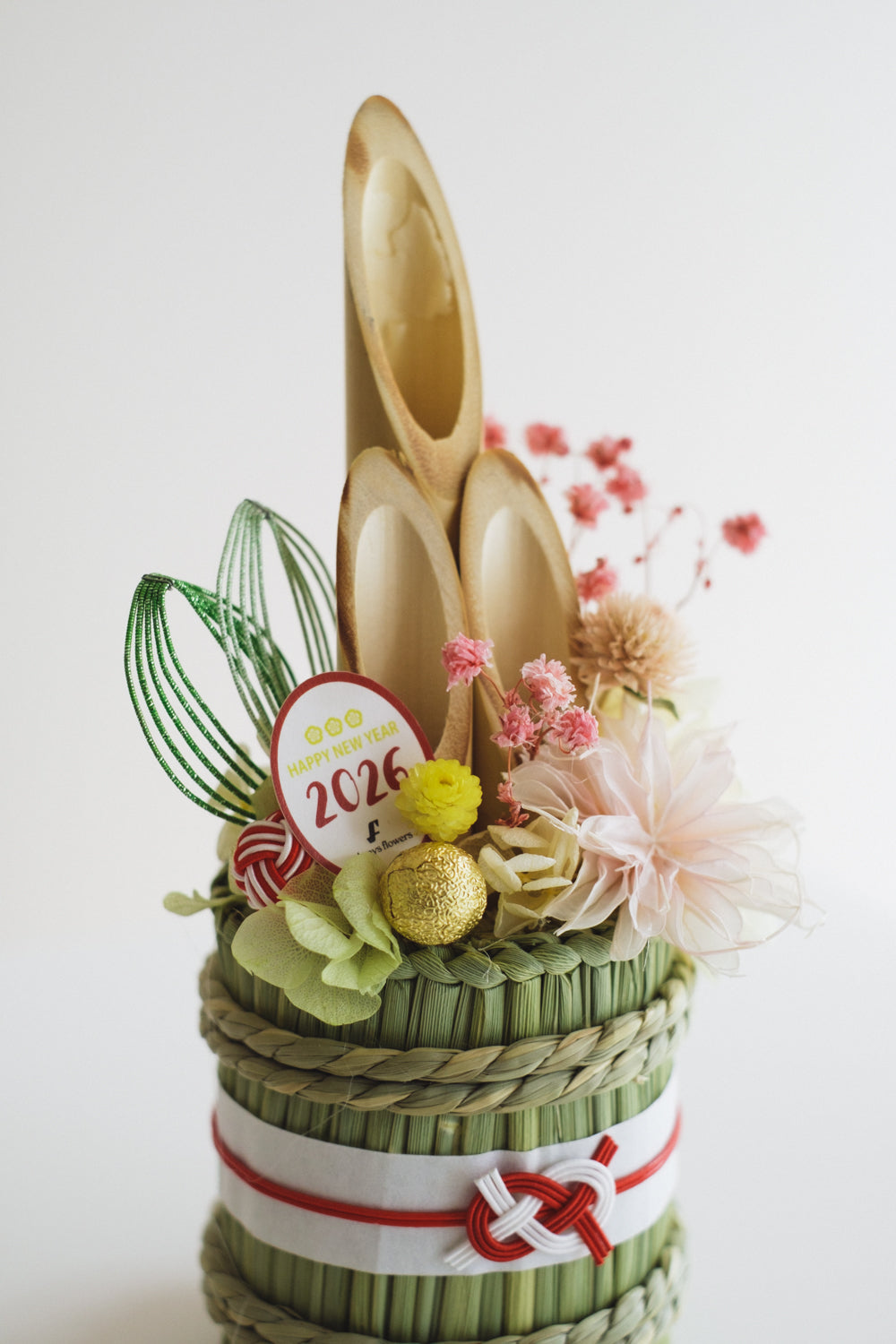 数量限定2026・SHIMEKAZARI◆しめ飾り　TARUOKAZARI／ドライ＆プリザーブドフラワー