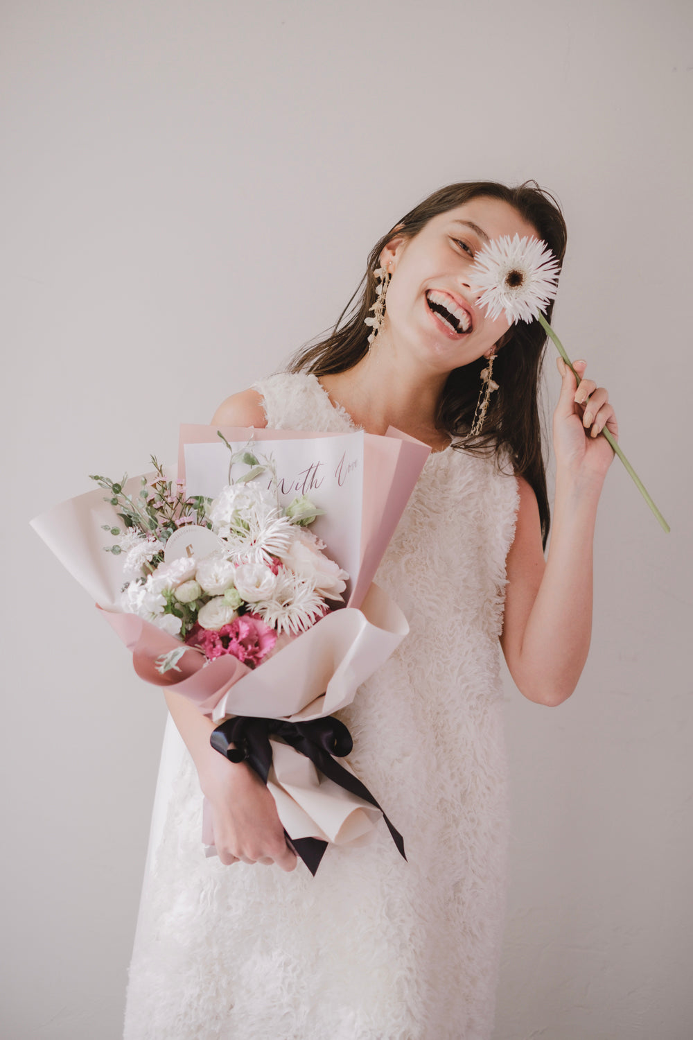 Message Bouquet/メッセージブーケ ピンク/生花・花束