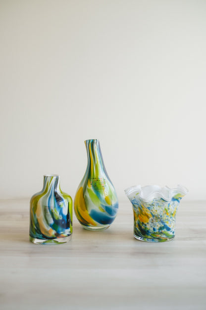 New◆Flower Vase／花器・フラワーベース／FIDRIO　Green Mixed