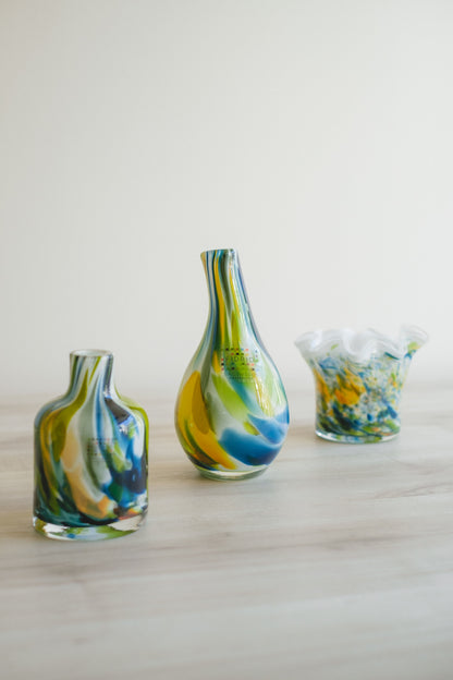 New◆Flower Vase／花器・フラワーベース／FIDRIO　Green Mixed