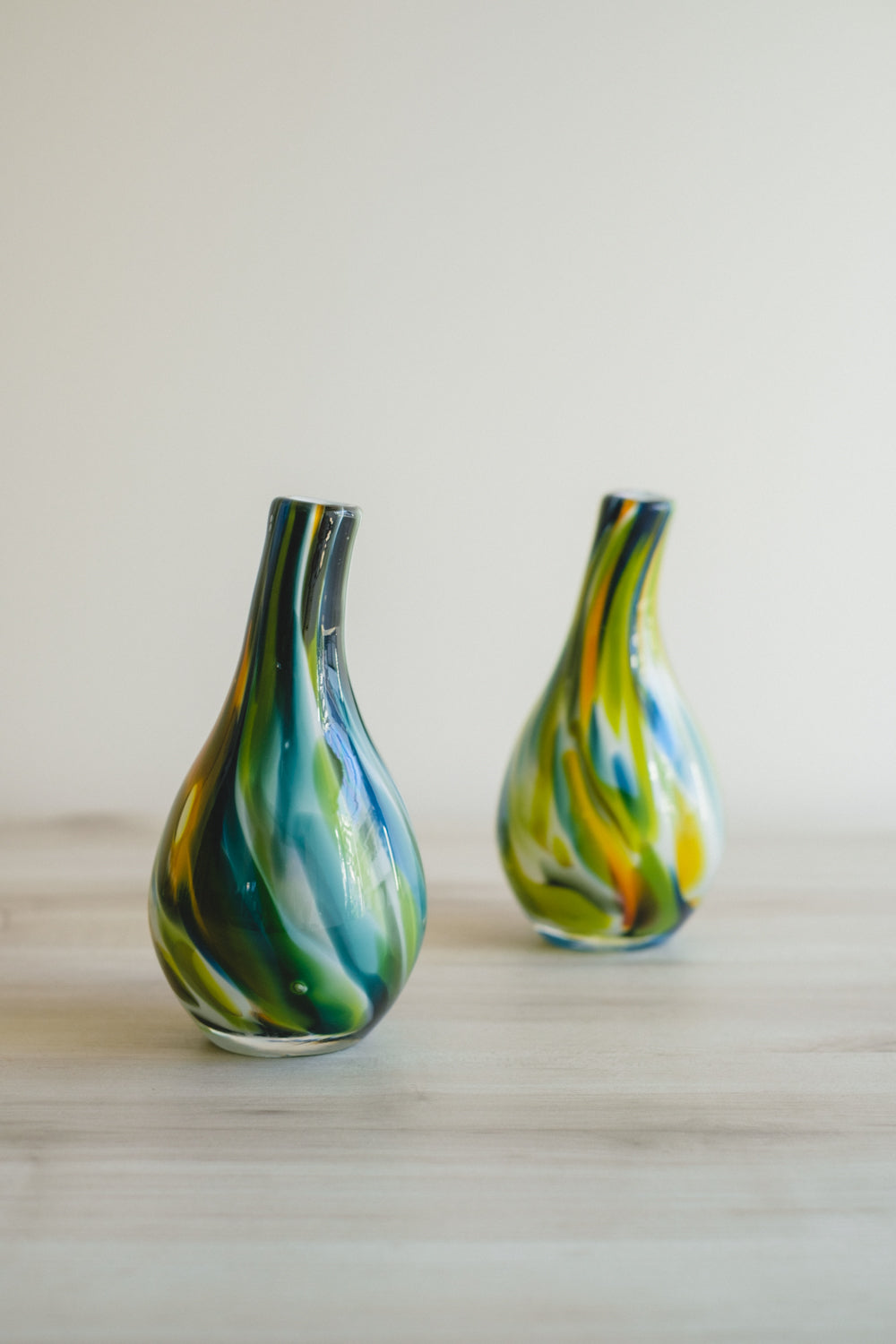 New◆Flower Vase／花器・フラワーベース／FIDRIO　Green Mixed