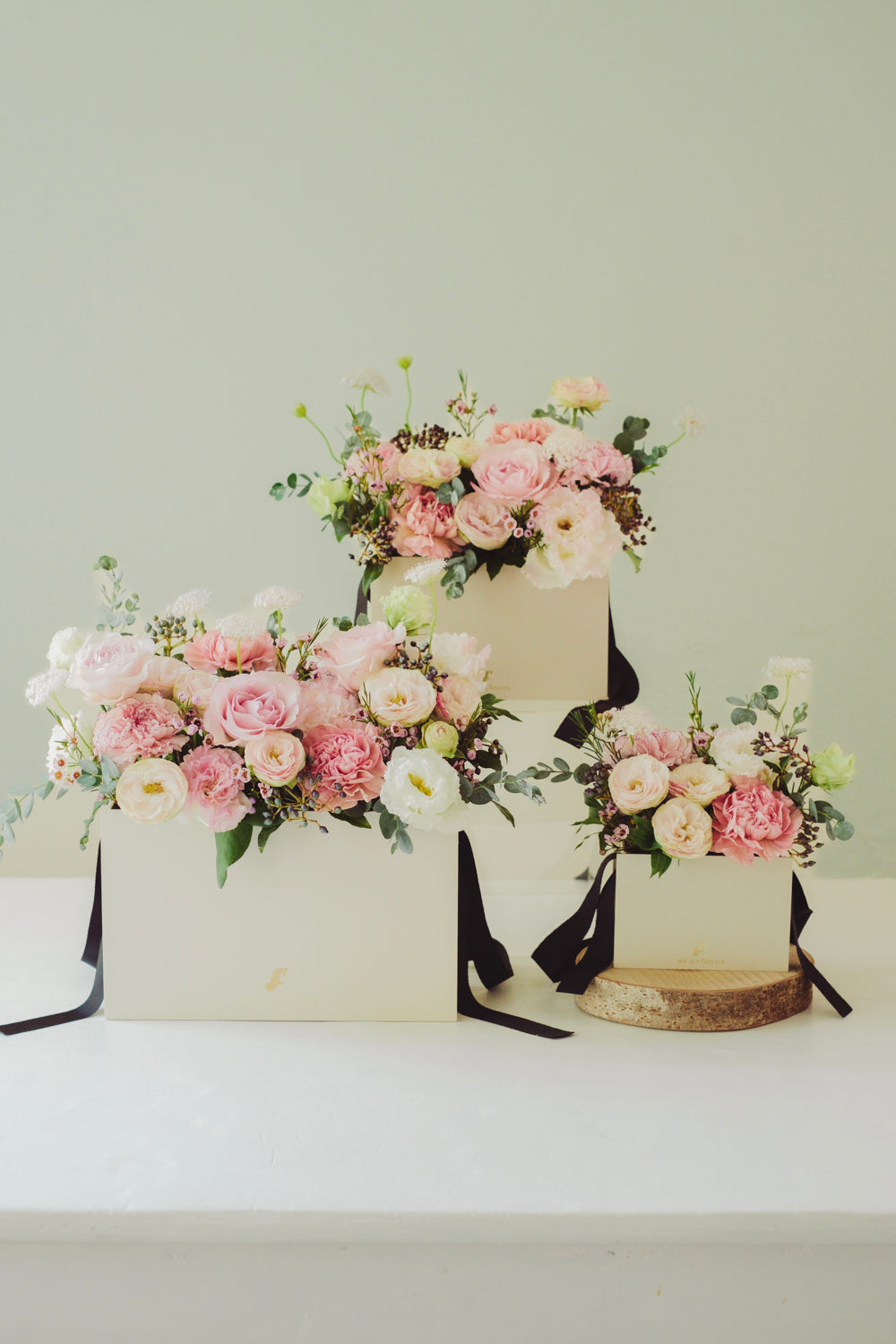 Flower BAG No.1/フラワーバッグアレンジ ピンク/生花