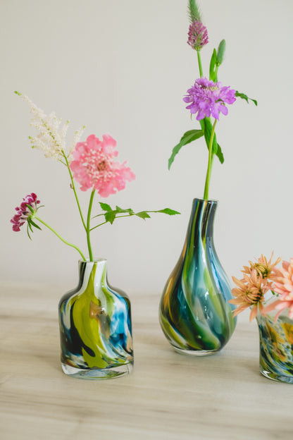 New◆Flower Vase／花器・フラワーベース／FIDRIO　Green Mixed