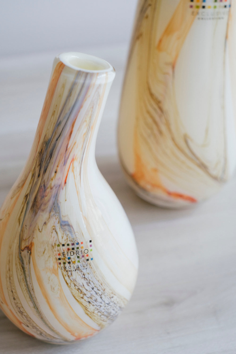 ブランド品買取 FIDRIO marble flower vase オランダ 花瓶 マーブル ...