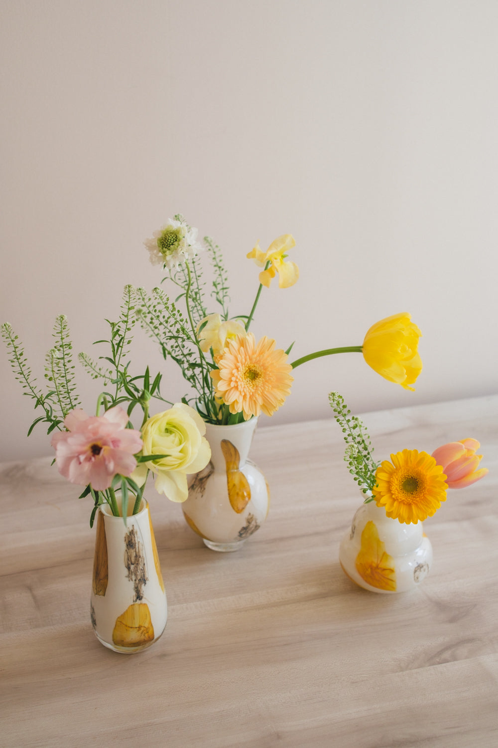 ◆NEW◆Flower Vase／花器・フラワーベース／FIDRIO Yellow Stone　