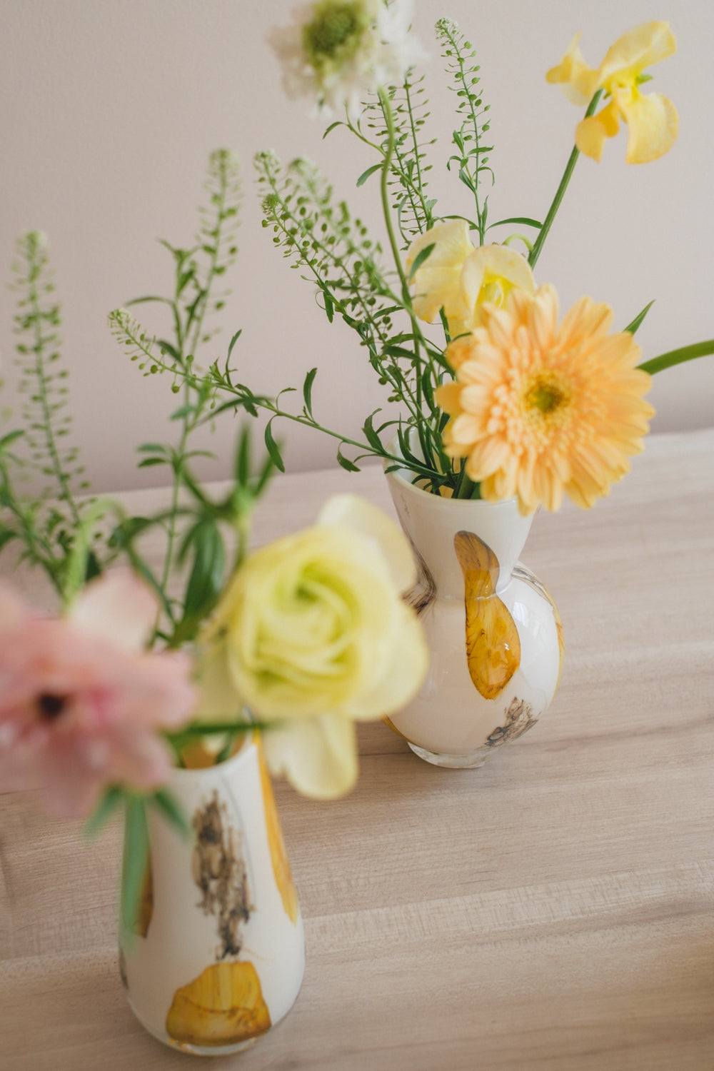 ◆NEW◆Flower Vase／花器・フラワーベース／FIDRIO Yellow Stone　