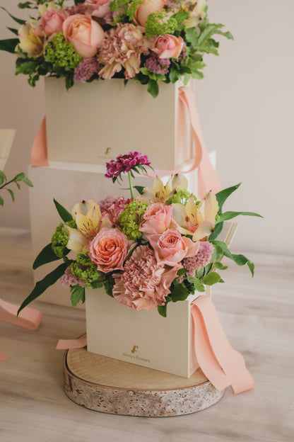 ◆3/14-4/30お届け限定◆Flower BAG No.1／フラワーバッグアレンジ　ブルームパレット／生花