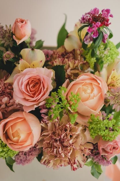 ◆3/14-4/30お届け限定◆Flower BAG No.1／フラワーバッグアレンジ　ブルームパレット／生花