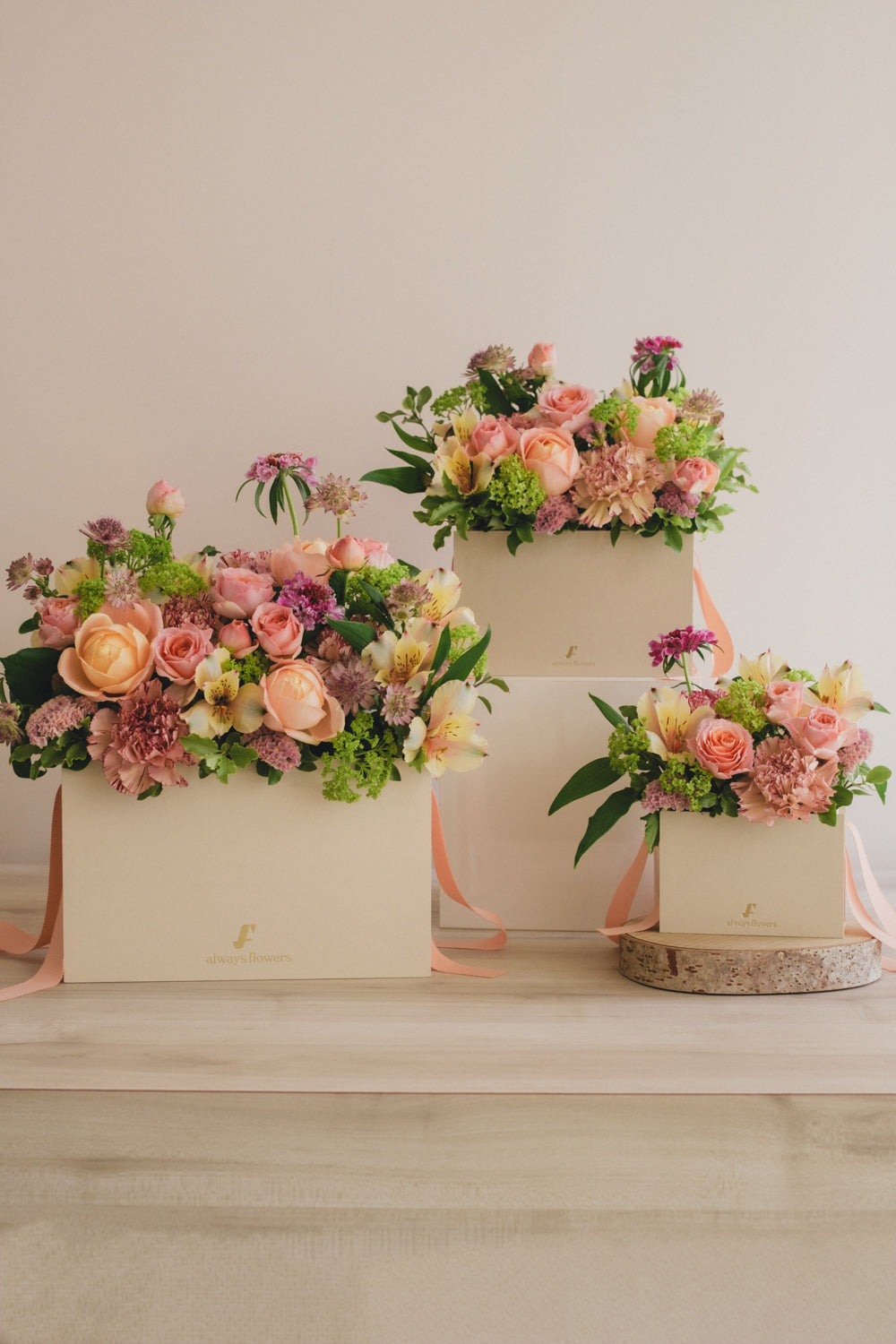 ◆3/14-4/30お届け限定◆Flower BAG No.1／フラワーバッグアレンジ　ブルームパレット／生花