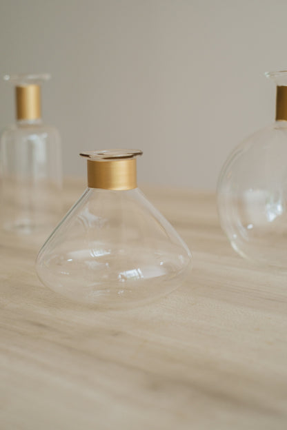 NEW◆Flower Vase／花器・フラワーベース／ゴールドリボン